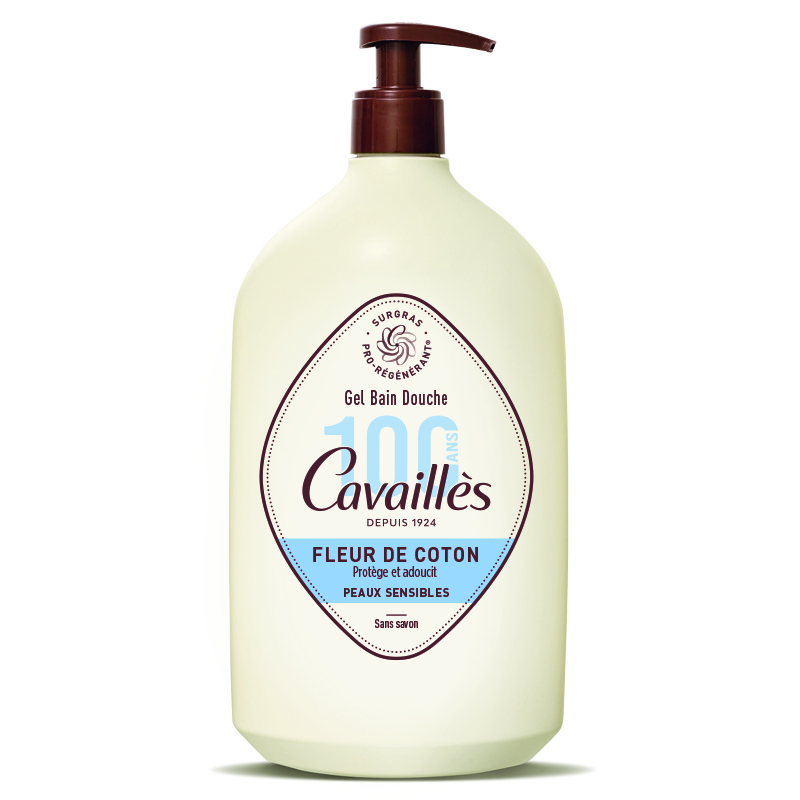 Gel Bain Douche <br><b>Fleur de Coton</b>  Cavaillès