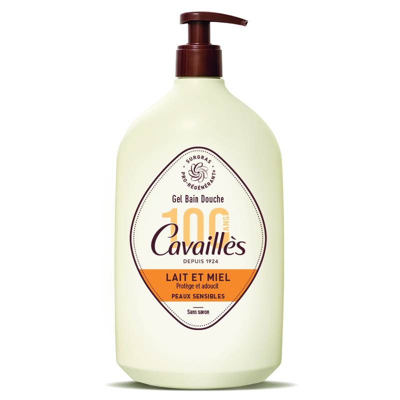 Gel Bain Douche <br><b>Lait et Miel</b>  Cavaillès