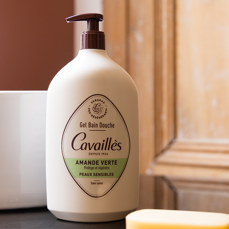 Gel Bain Douche <br><b>Amande Verte</b>  Cavaillès