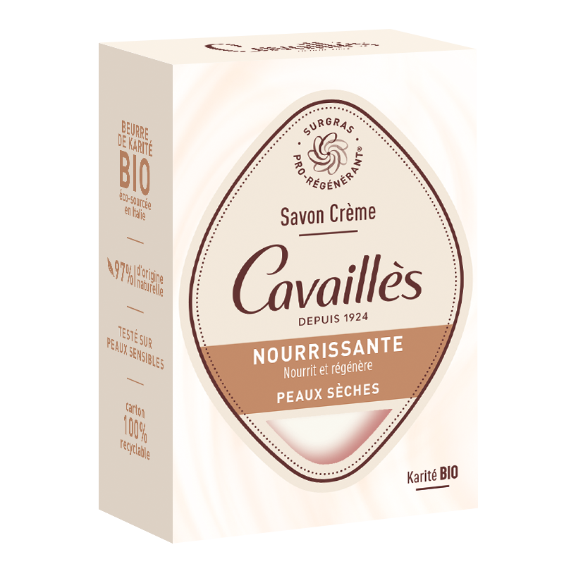 Savon Crème <br><b>Nourrissante</b>  Cavaillès