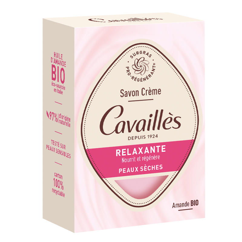 Savon Crème <br><b>Relaxante</b>  Cavaillès