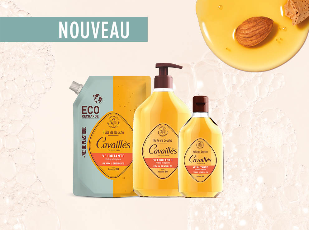 (RE)DÉCOUVREZNOS HUILES & CRÈMES DE DOUCHE