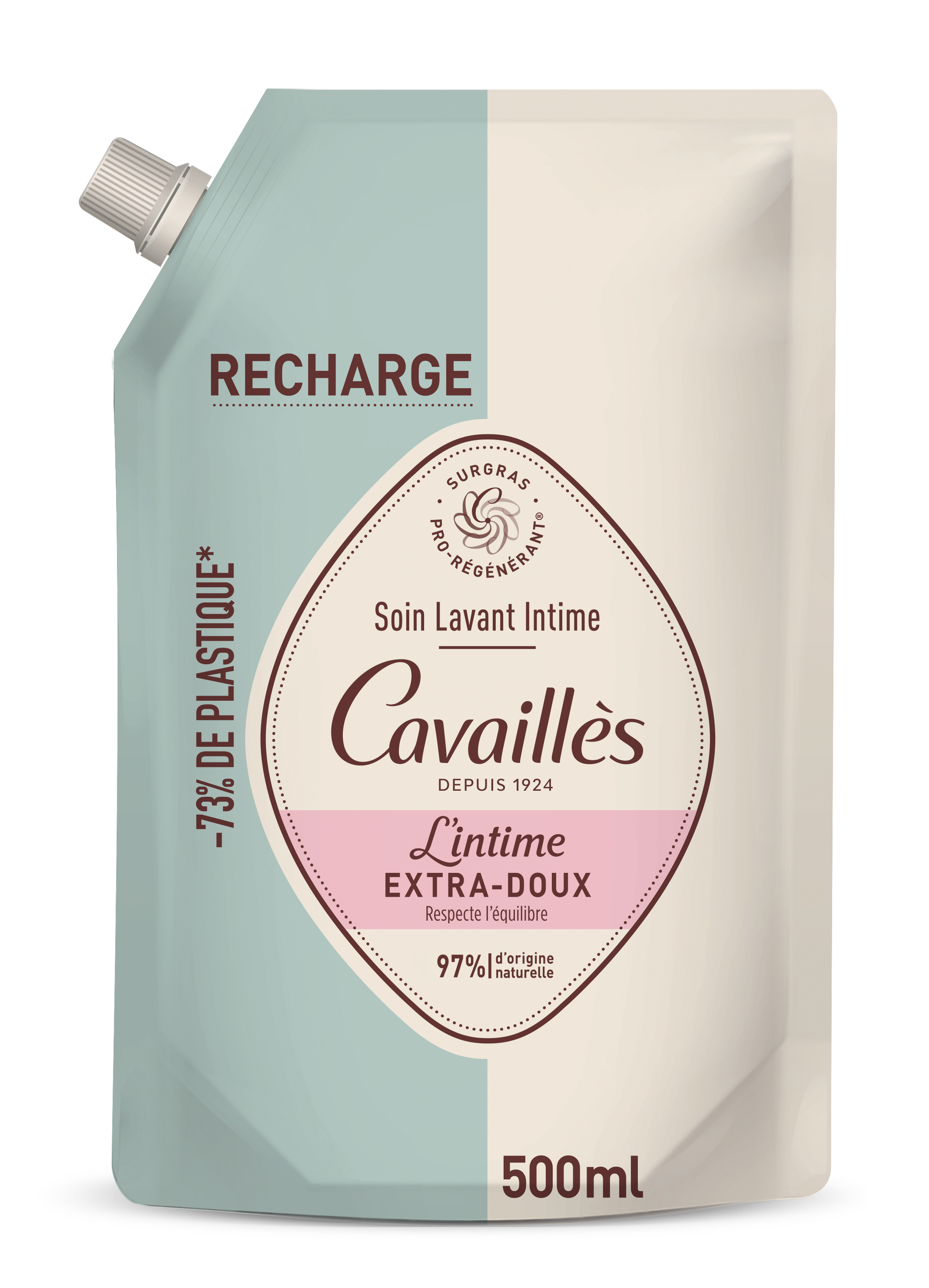 Recharge soin lavant intime <br><b>Extra-Doux</b>  Cavaillès